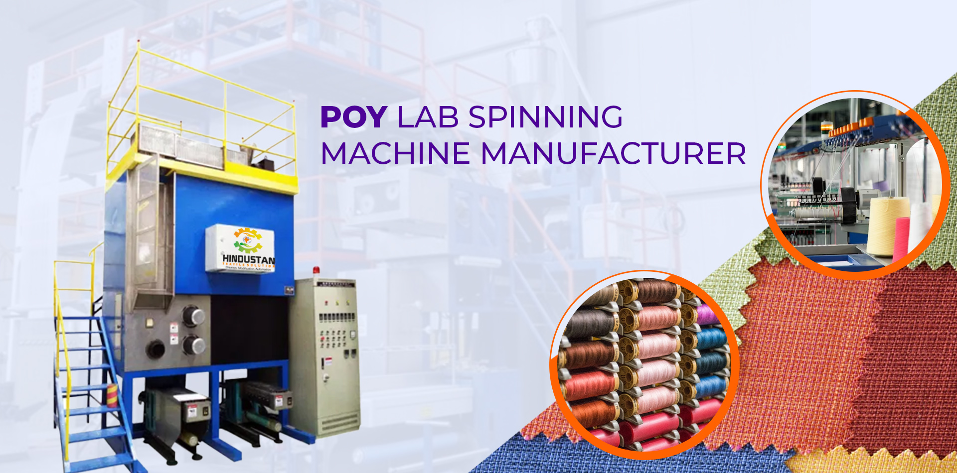 Poly lab Spinning Machine manufacturer